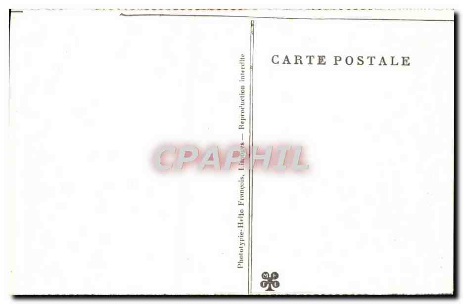 Der Gouffre de PADIRAC (Lot) — Der Grund des Gouffres — Phototypie C.F. P.T.L. — Rückseite