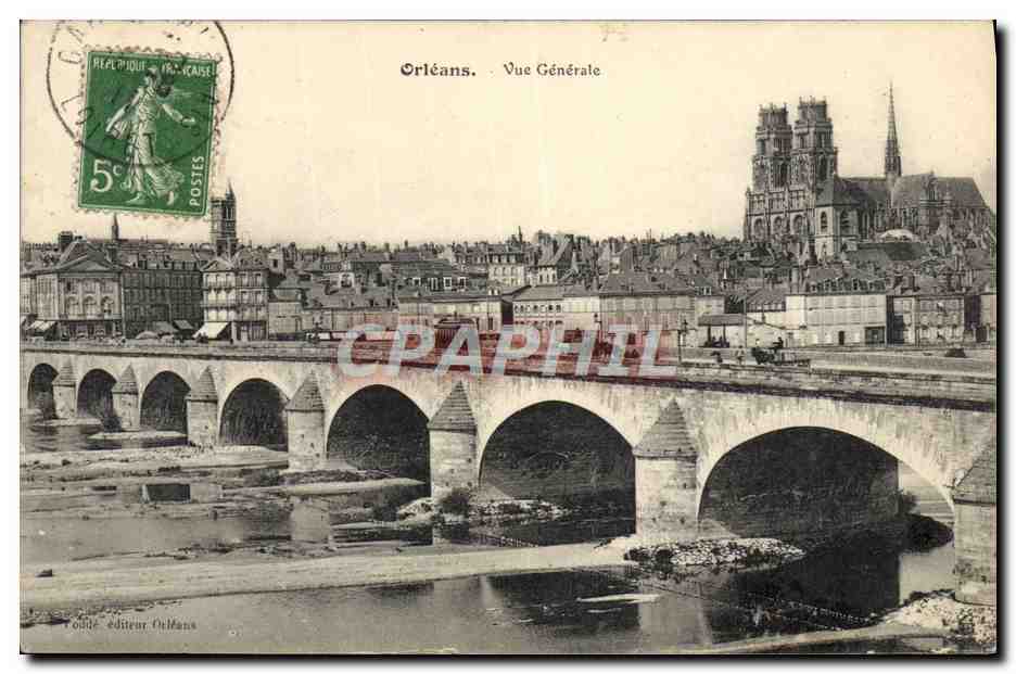 CPA Orleans Vue Generale