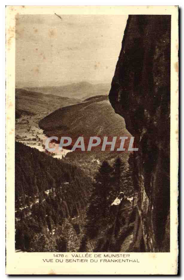 Vallée de Munster — Vue du sentier du Frankenthal — Collection L'Alsace