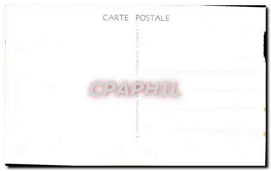 CPA Le Mont Dore Vue Generale et Vallee du Sancy — Verso
