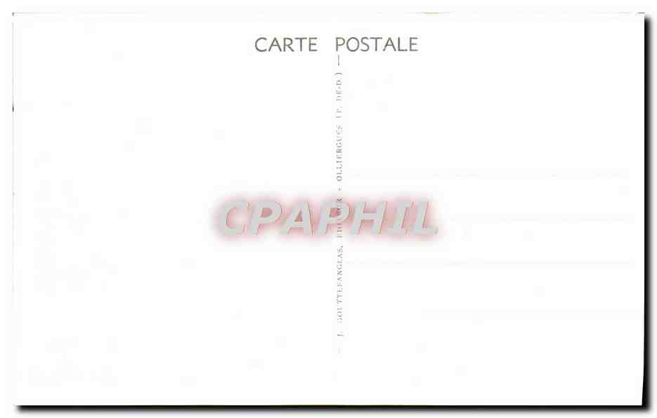 CPA Le Mont Dore Vallee de la Dordogne et Chaine du Sancy — Verso