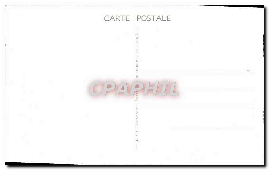 CPA Le Mont Dore Etablissement Thermal — Rückseite