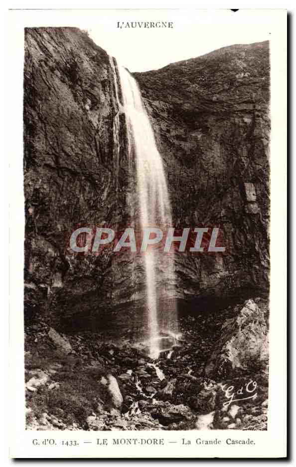 CPA Le Mont Dore La Grande Cascade