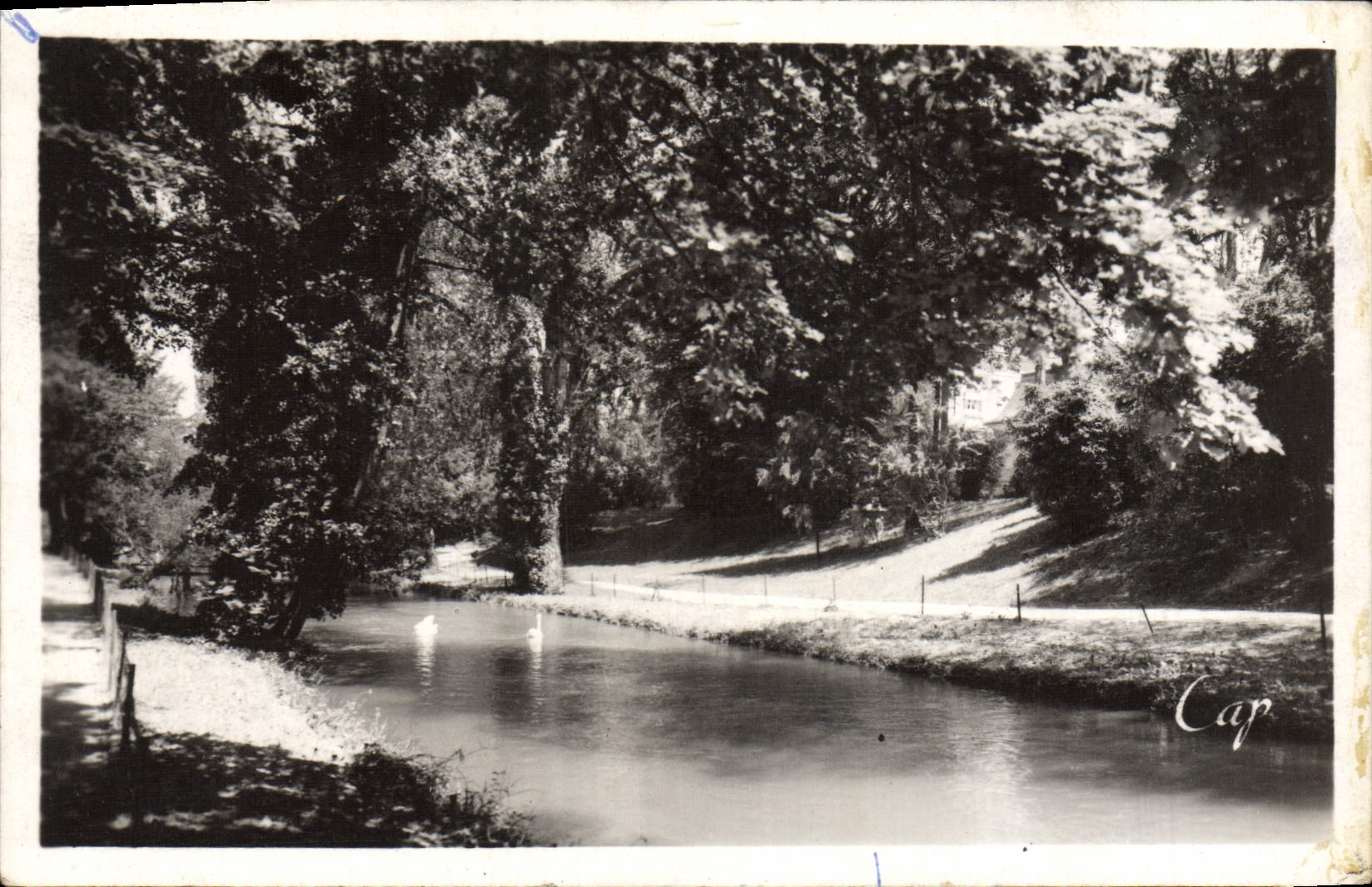 CPA Chalons Sur Marne Jardin et Canal du Jard