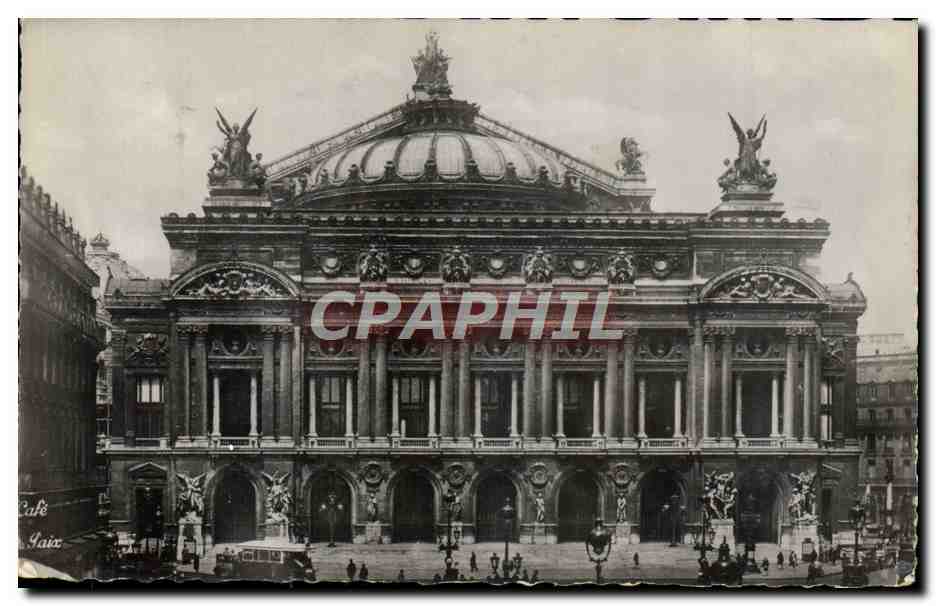 CPM Paris l'opera