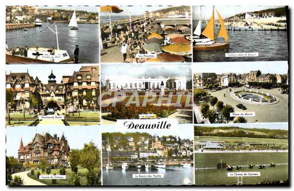 Deauville — Vue panoramique — Éditeur inconnu, n° de série 13