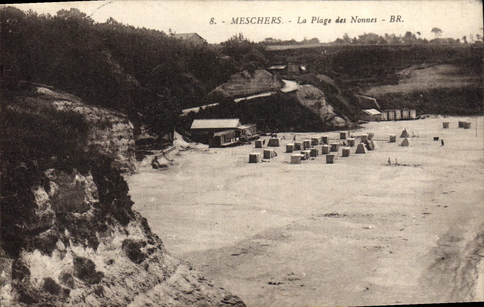 CPA Meschers La Plage des Nonnes