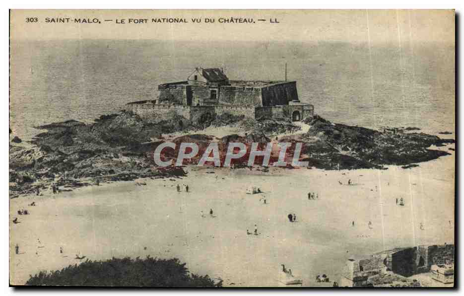 Saint-Malo — Der Nationale Festungsblick vom Schloss — LL