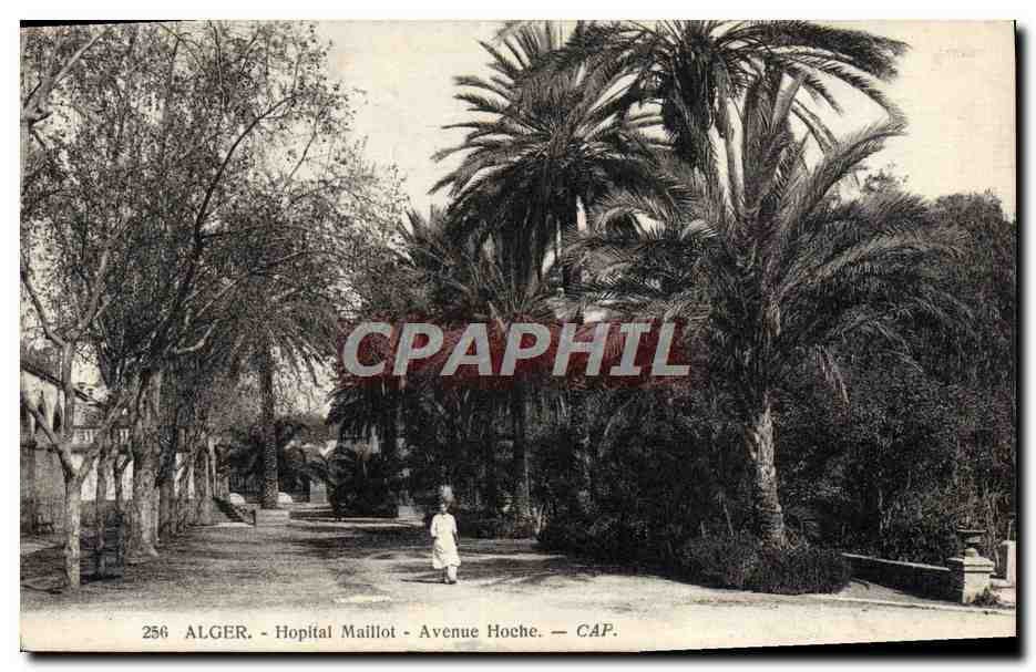 CPA Alger Hopital Maillot Avenue Hoche