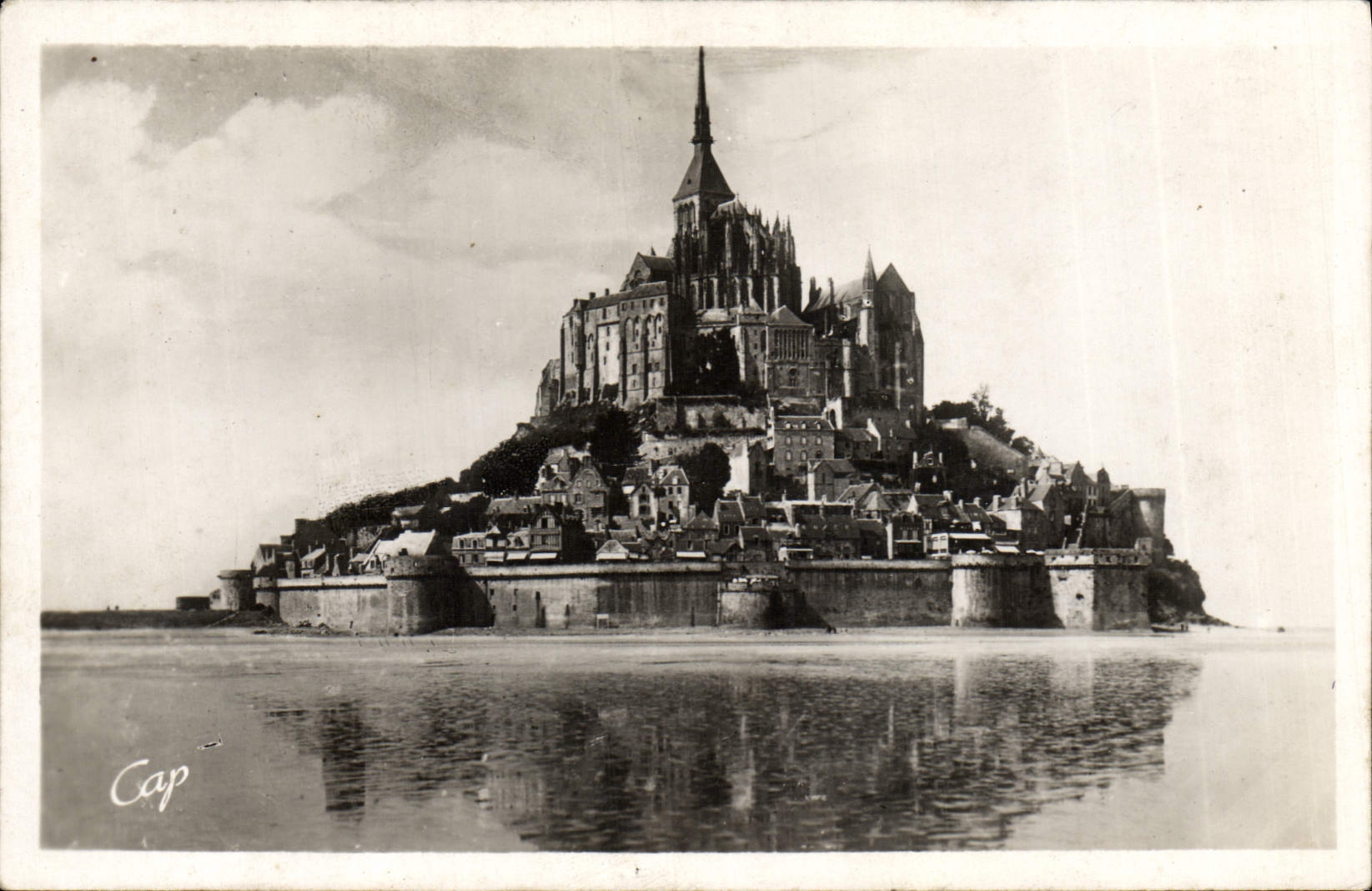Mont-Saint-Michel — Allgemeiner Blick (Ostseite) — Cap - Vorderseite