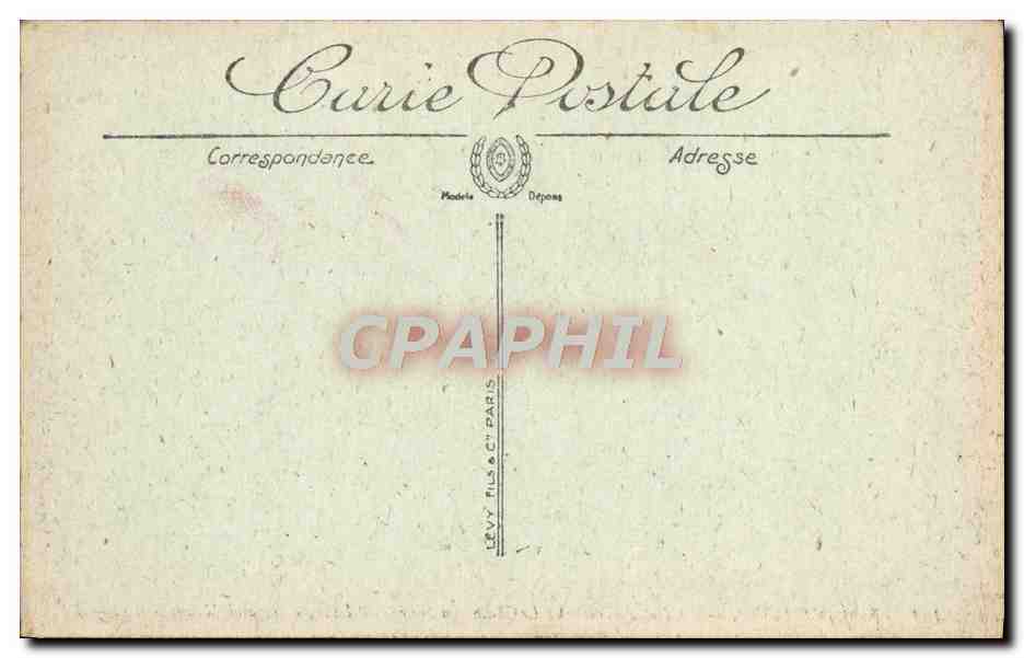 CPA Le Mont Dore Le Lac Guery et la Chaine du Sancy — Verso