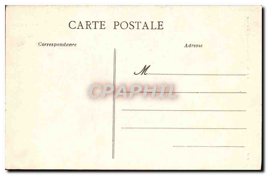 CPA Caen Le Vieux St Etienne — Verso