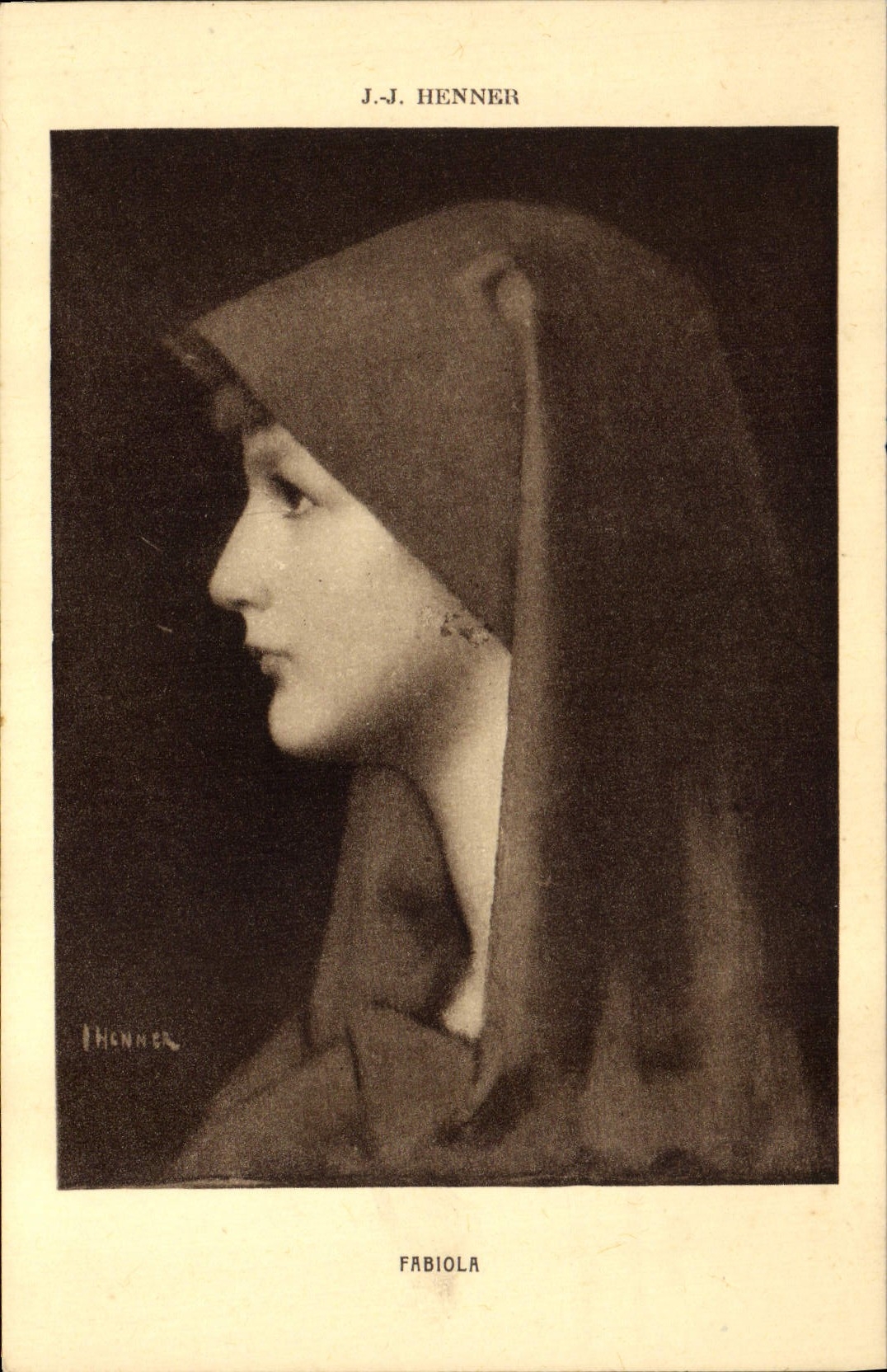 CPA Musee Du Louvre Paris Henner Fabiola