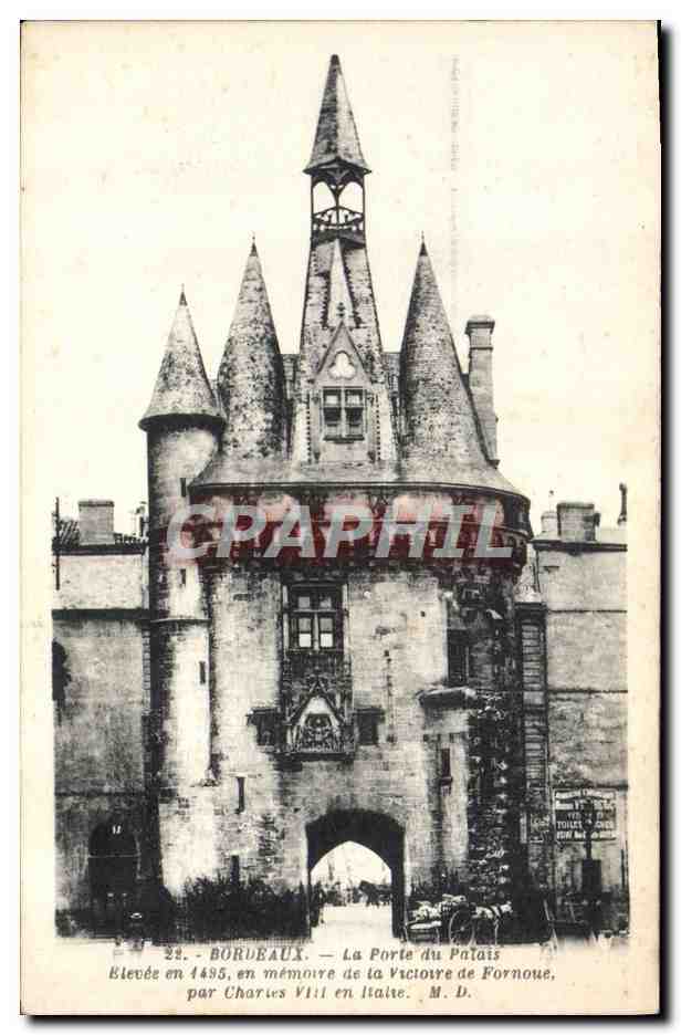 CPA Bordeaux La Porte du Palais