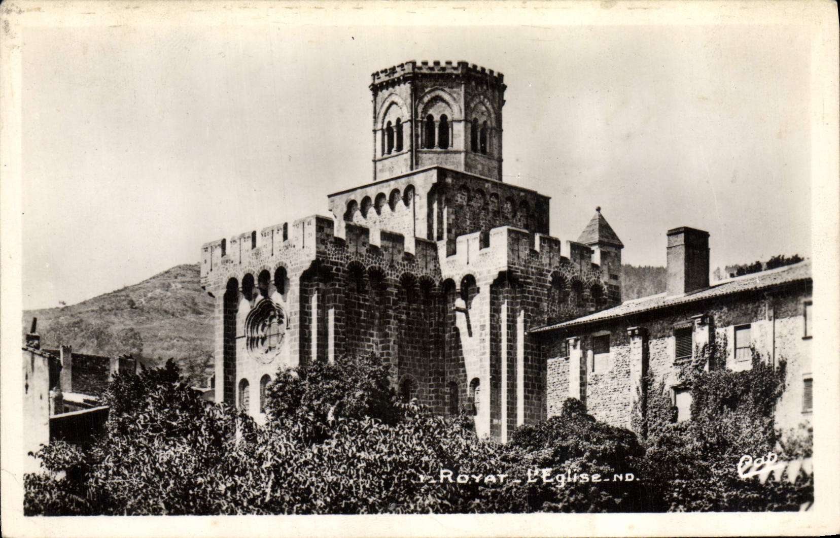 CPA Royat L'Eglise 