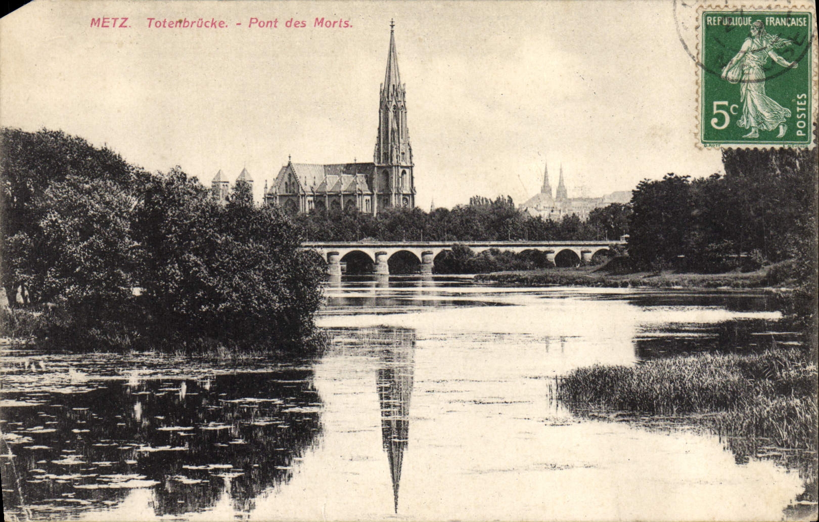 Metz. Totentbrücke - Pont des Moris. — Fringe & Garns, Luxembourg, 20
