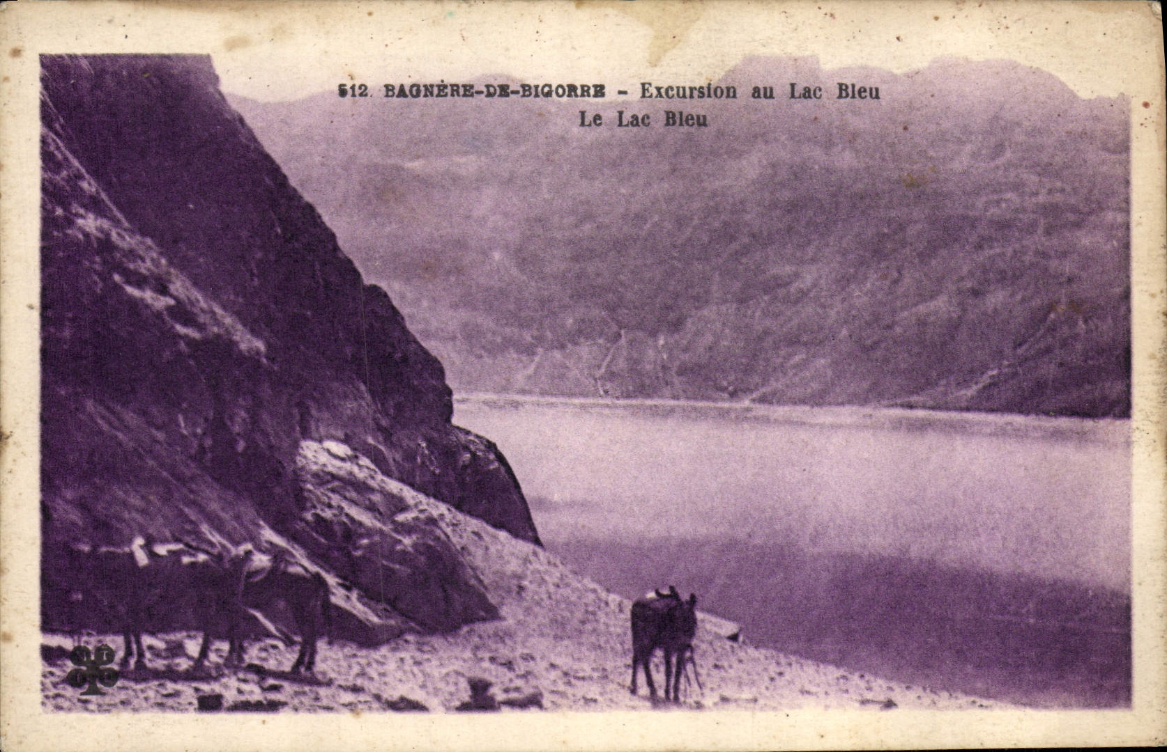 Bagnères-de-Bigorre - Excursion au Lac Bleu - Le Lac Bleu