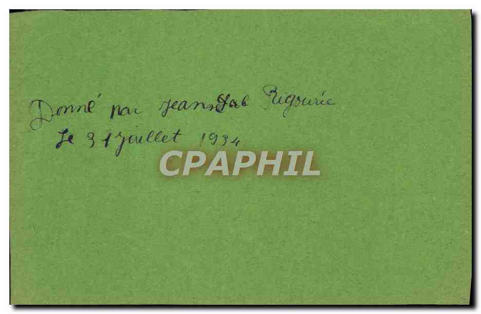 CPA Nancy Grilles Jean Lamour Place Stanislas — Verso