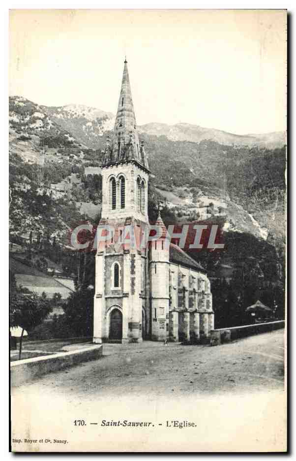 Saint-Sauveur — L'Église — Imp. Royer et Cie, Nancy, n° 170