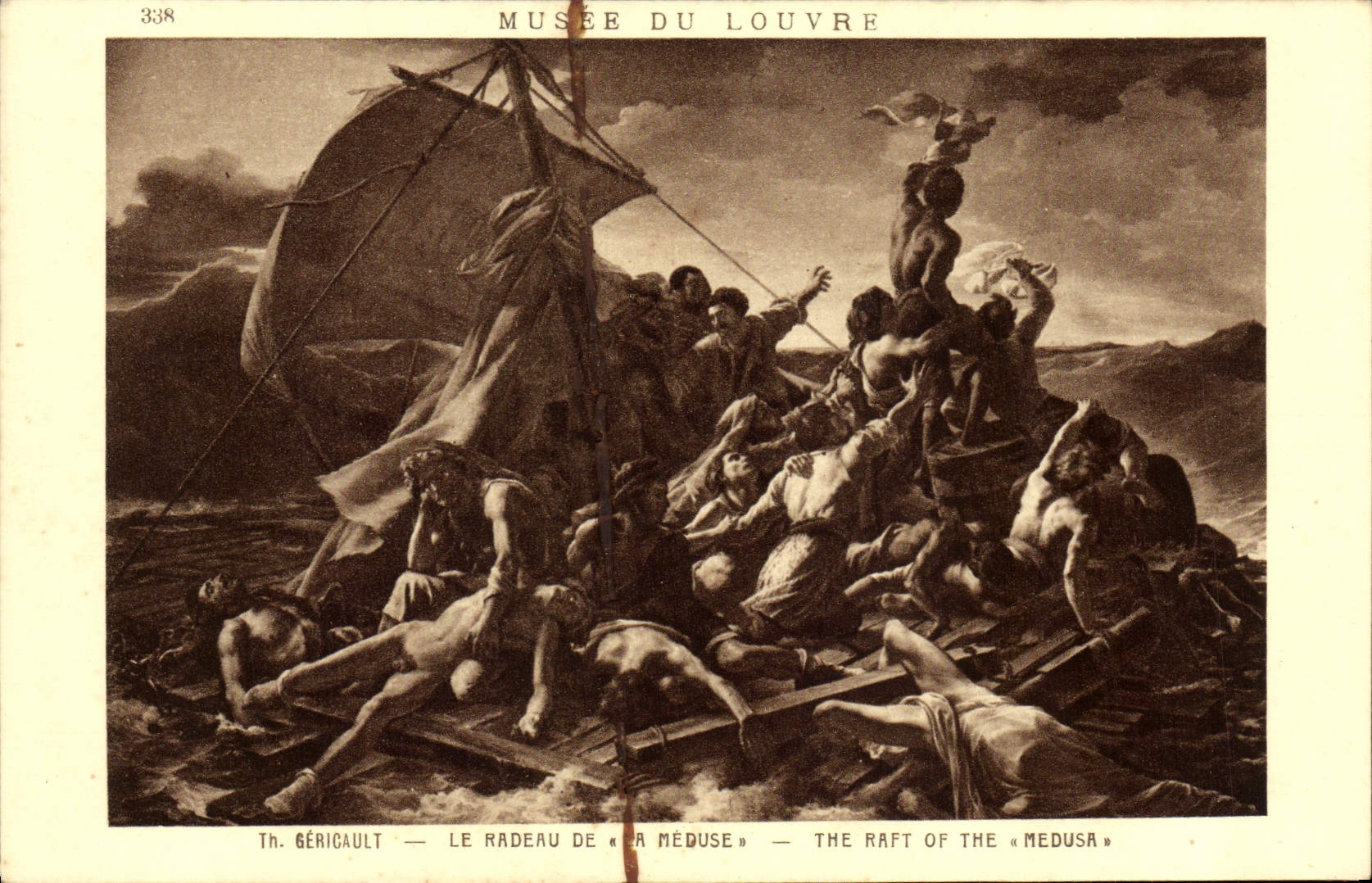Le Radeau de la Méduse — Musée du Louvre — Th. Géricault