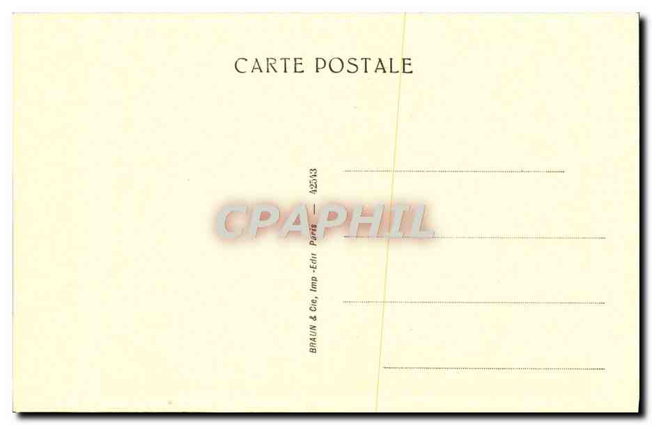 CPA Florence Academie Des Beaux Arts Botticelli Le Printemps — Verso