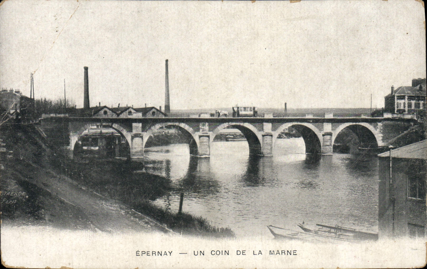 ÉPERNAY — UN COIN DE LA MARNE — Éditeur Otaerok, Paris