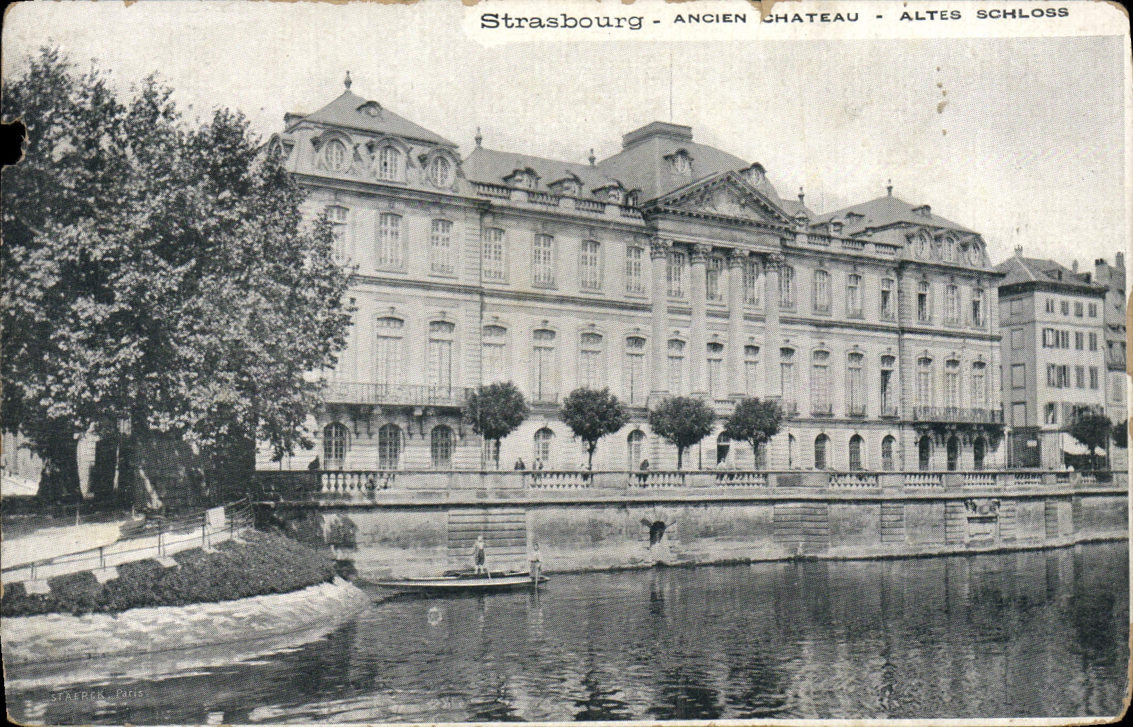 CPA Strasbourg Ancien Chateau