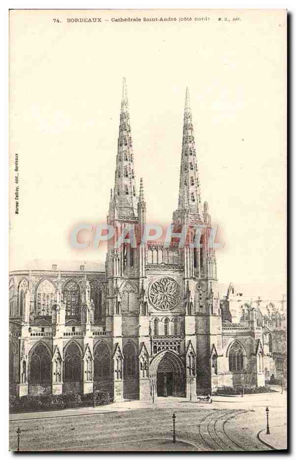 CPA Bordeaux Cathedrale Saint Andre