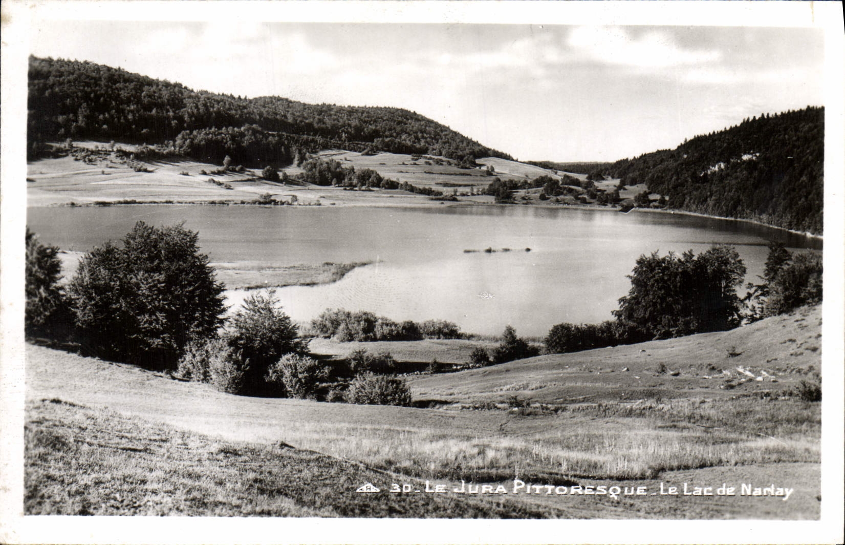 Le Jura Pittoresque — Le Lac de Narlay — « Real-Photo » C.A. P. Strasbourg
