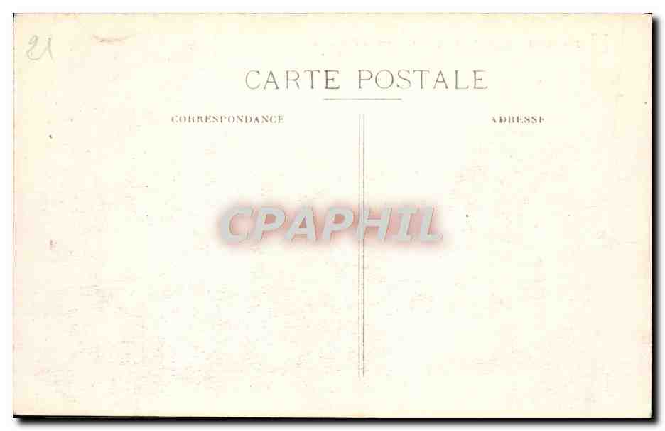 CPA Dijon Eglise Saint Michel et Bourse du Commerce — Rückseite