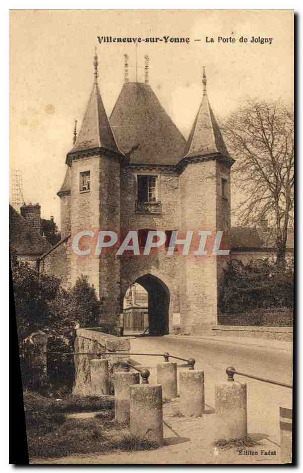 Villeneuve-sur-Yonne — La Porte de Joigny — Édition Fadat