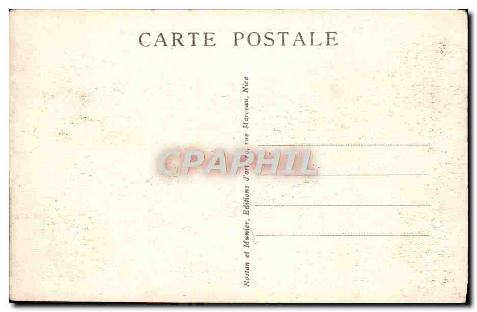 CPA Sospel La Bevera et le Nouveau Pont — Rückseite