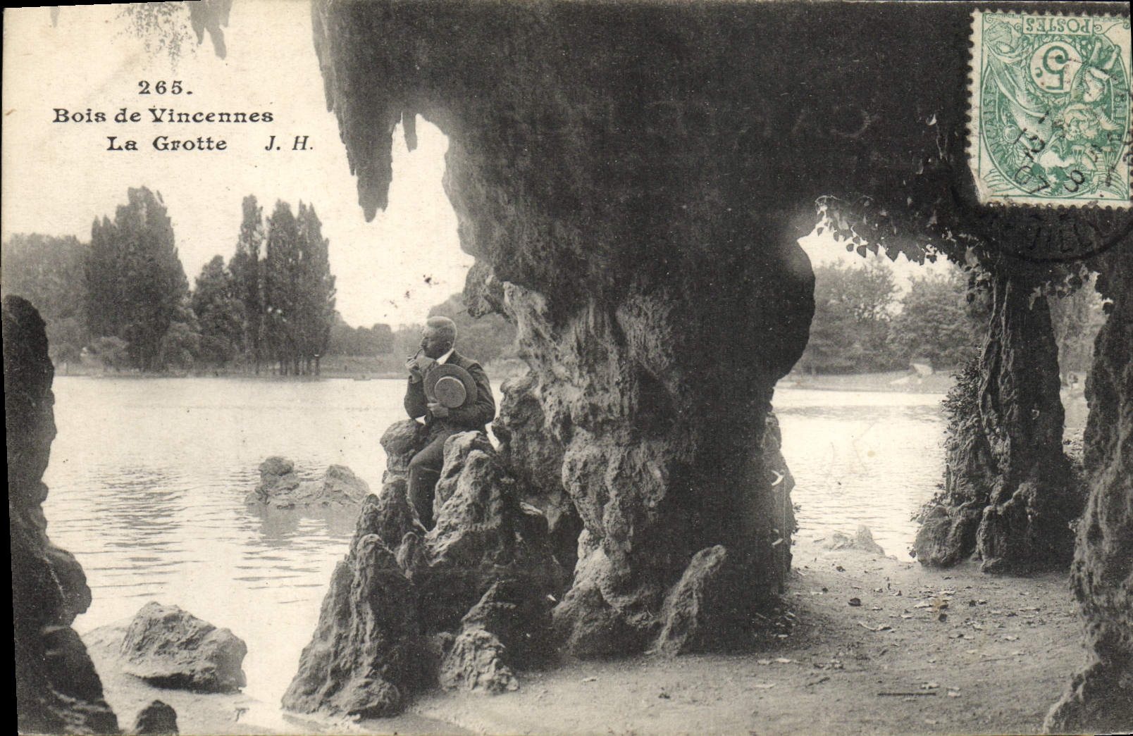 Bois de Vincennes — La Grotte — J.H. n°265