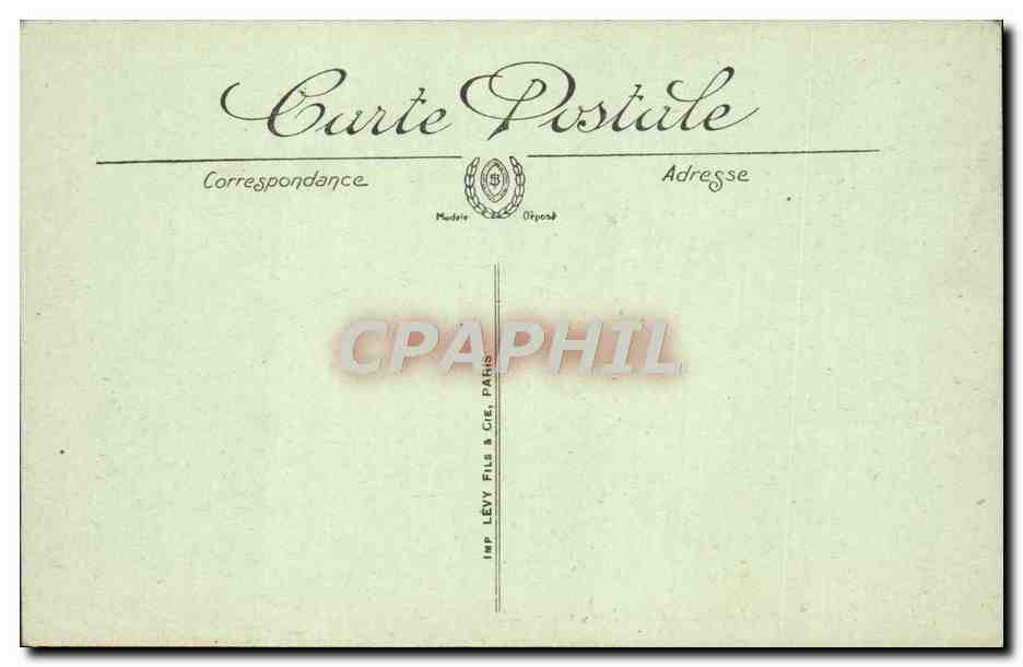 CPA Dieppe Le Casino et Les Falaises — Verso