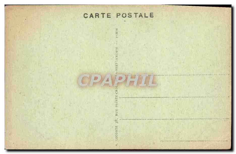 CPA Versailles Le Petit La Tour de Malboroug — Verso