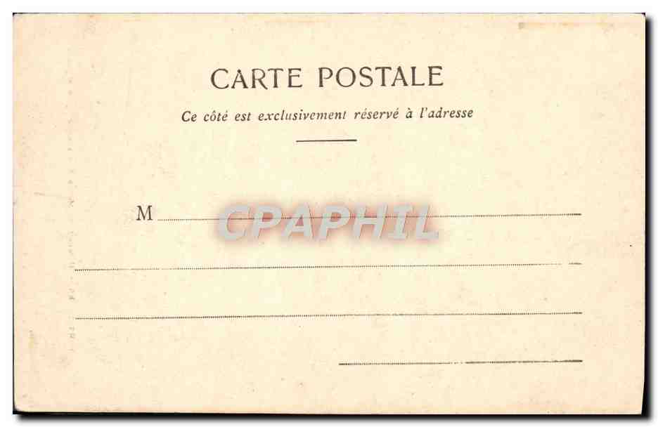 CPA Versailles Hameau de Marie Antoinette Le Moulin  — Verso