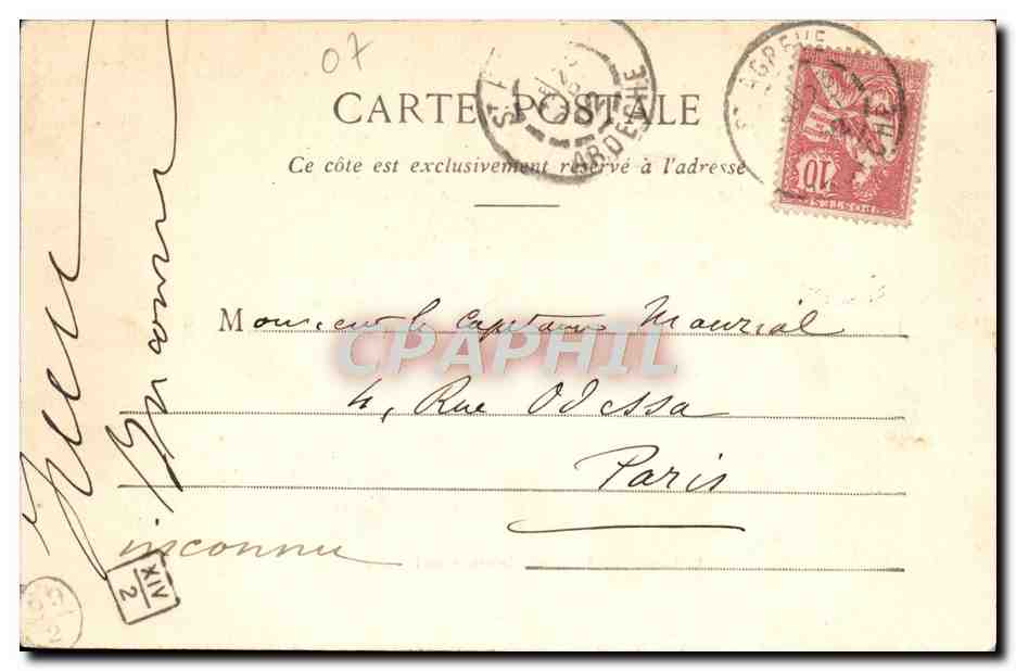 St-AGRÈVE - Gouffre de Gournier sur l'Érieux — É. Verilhac — Rückseite