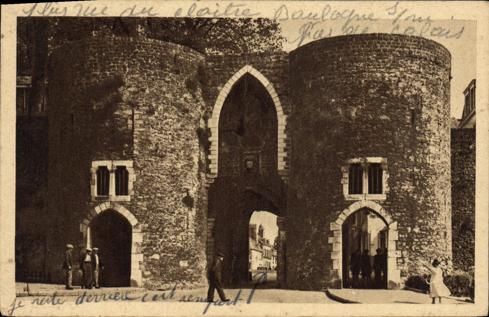 Porte des Dunes — Boulogne-sur-Mer — éditeur anonyme, n° de série non visible