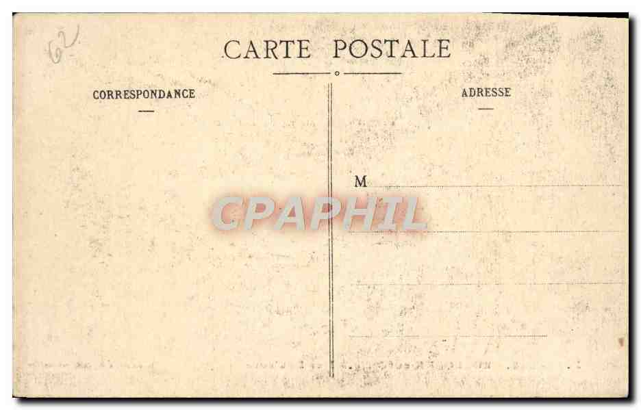 Boulogne-sur-Mer — Mer Houleuse — Sidvenard, édit. Boulogne-sur-Mer — Verso