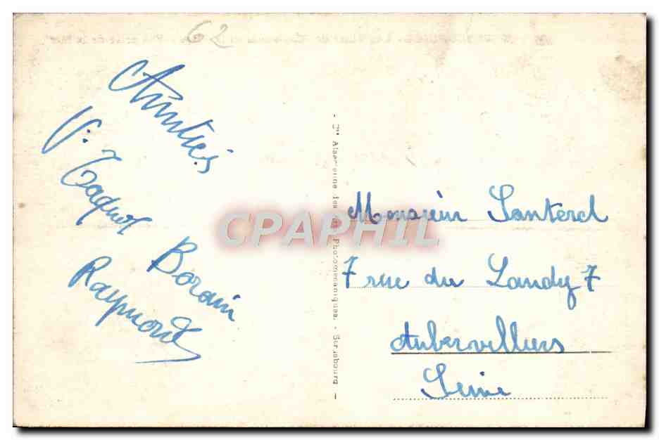 CPA Berck Plage Les Villas de L'Esplanade et la Plage — Rückseite