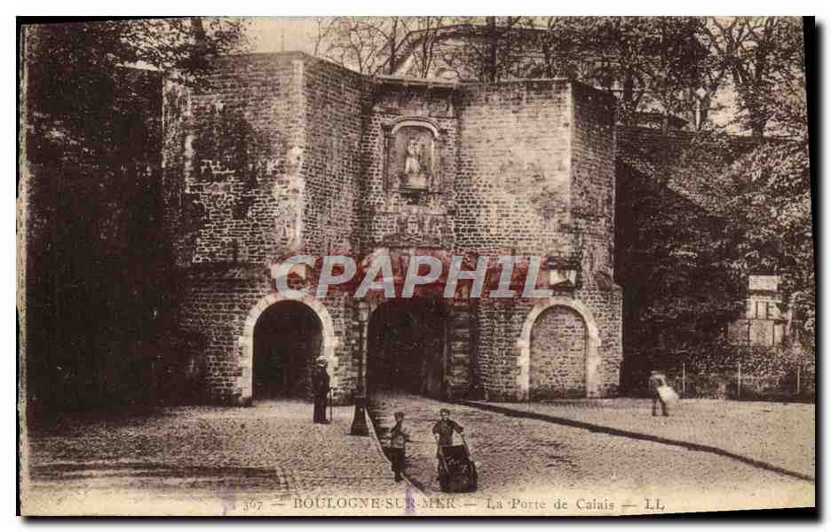 CPA Boulogne sur Mer La Porte de Calais