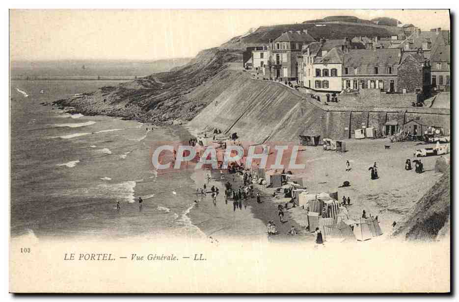 CPA Le Portel Vue Generale