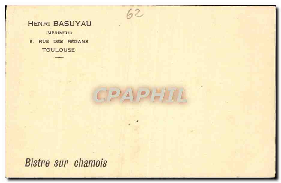 CPA Hesdin Hotel de Ville La Breteche — Back