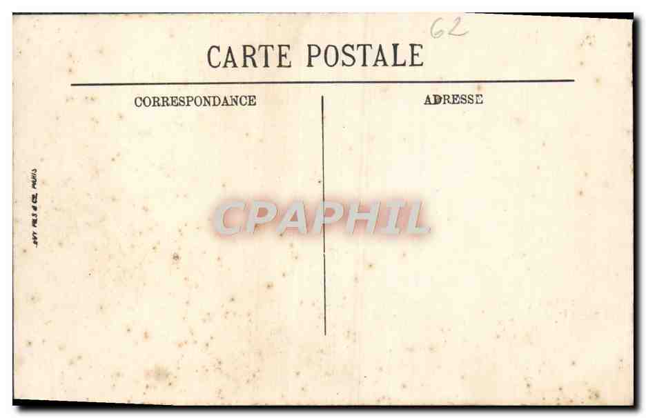 CPA Boulogne Sur Mer Le Beffroi — Rückseite