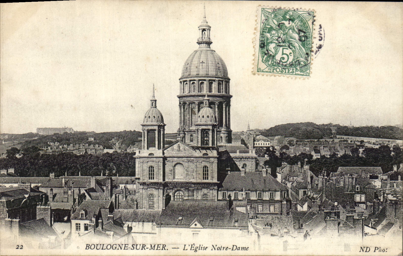 Boulogne-sur-Mer — Ansicht der Kirche Notre-Dame — ND Photo, n°22
