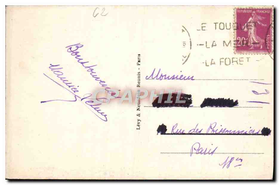 Le Touquet-Paris-Plage — Vue aérienne du Royal Picardy — Photo Peccey — Back