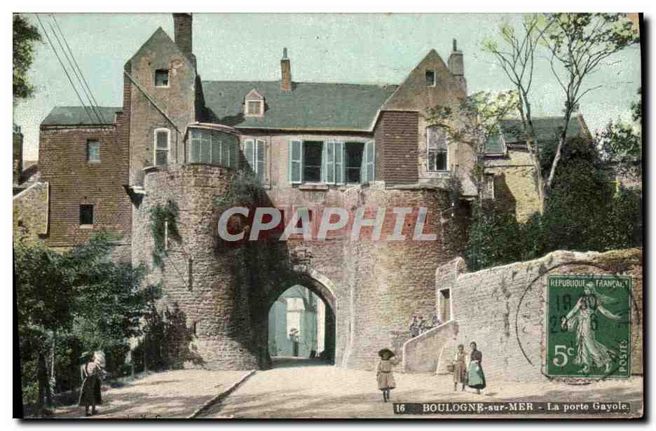 Boulogne-sur-Mer — La porte Gayole — éditeur anonyme, n° 16