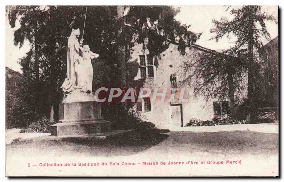 Maison de Jeanne d'Arc et Groupe Mercié — Collection de la Basilique du Bois Chenu