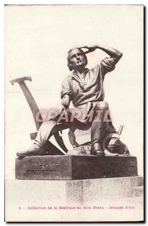 CPA Collection de la Basilique eu Bois Chenu Jacques d'Arc Jeanne d'Arc