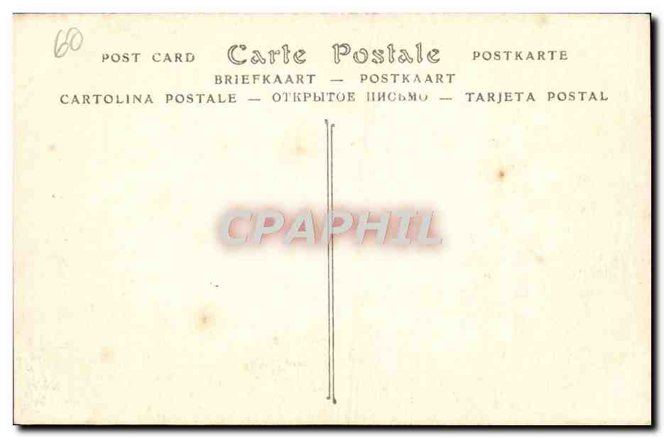 CPA Beauvais La Cathedrale — Verso